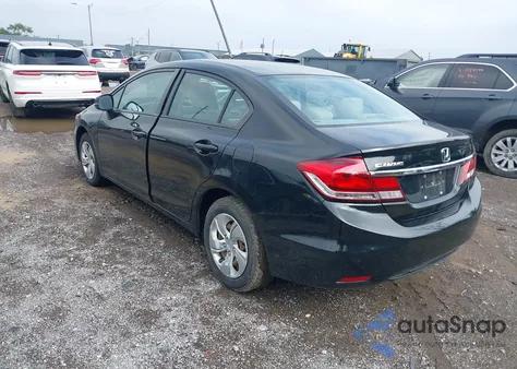 2013 Honda Civic Lx z USA, uszkodzony, nr VIN 2HGFB2F5XDH301042